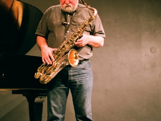 Evan Parker live in der Aachener Klangbrücke, 12.12.2008