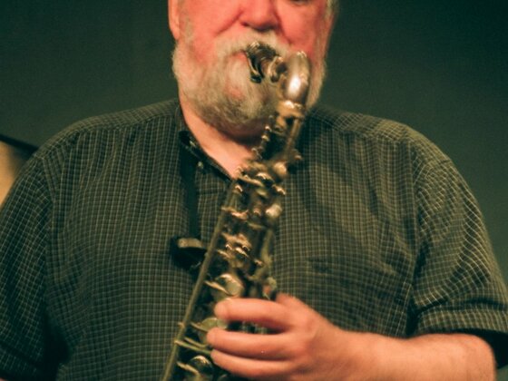 Evan Parker live in der Aachener Klangbrücke, 12.12.2008