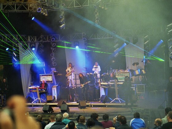 Tangerine Dream live auf der Loreley, 18. Juli 2008