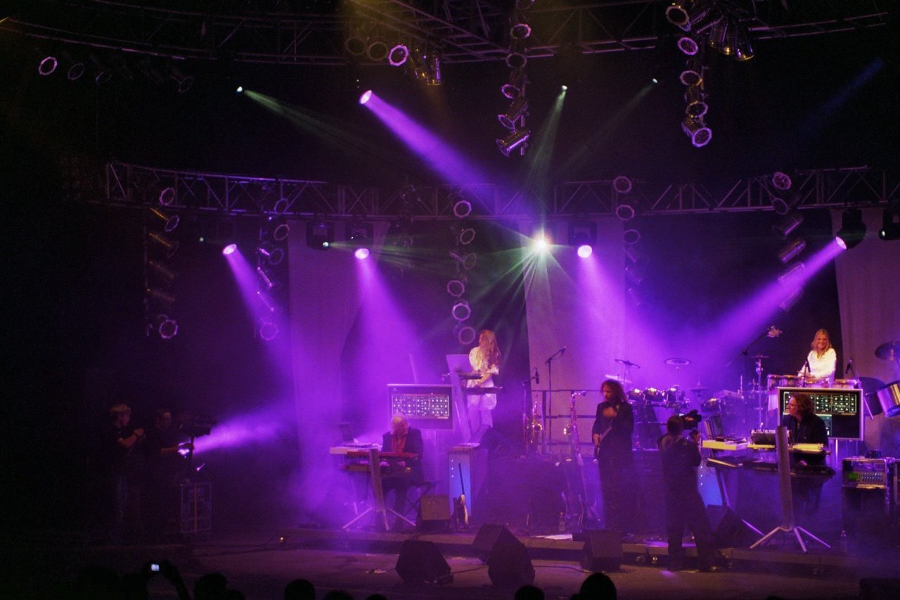 Tangerine Dream live auf der Loreley, 18. Juli 2008