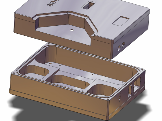 3-D CAD-Darstellung des DMS-5001