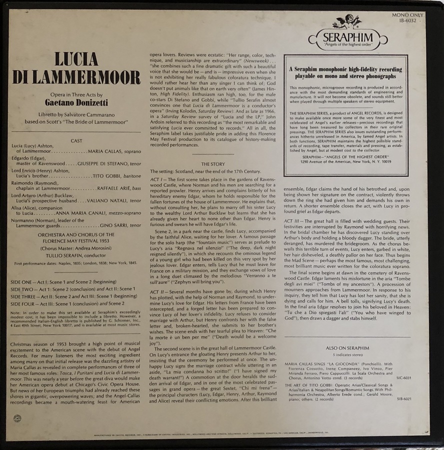 Callas - Lucia du Lammermoor