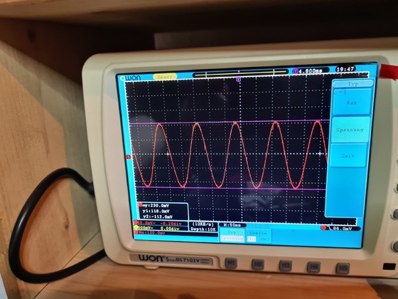 Spg an der Antenne