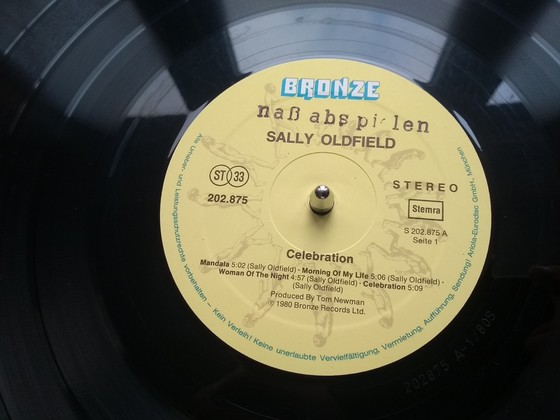 Sally Oldfield Celebration nass abspielen