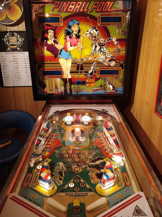 Gottlieb-Flipper "Pinball Pool"