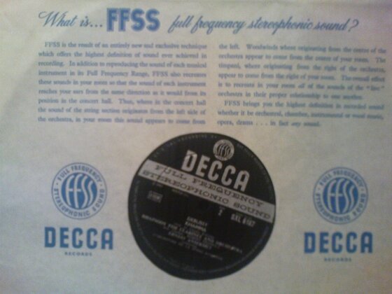 Decca SXL 6167 "Ansermet Conducts Debussy"