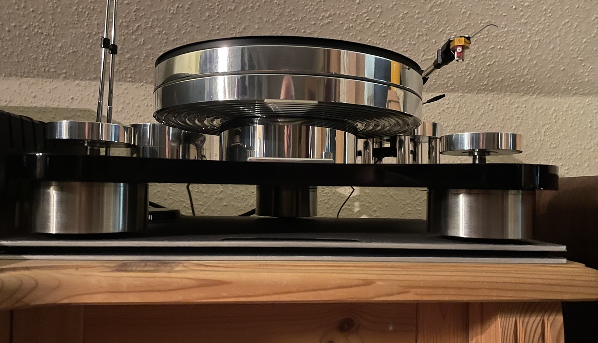 Transrotor ZET1 auf 3D-Absorbern