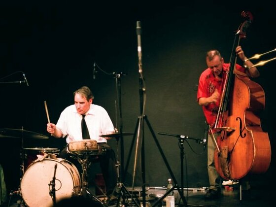 Paul Lovens und John Edwards (Papajo) live in Aachen 7.05.2009