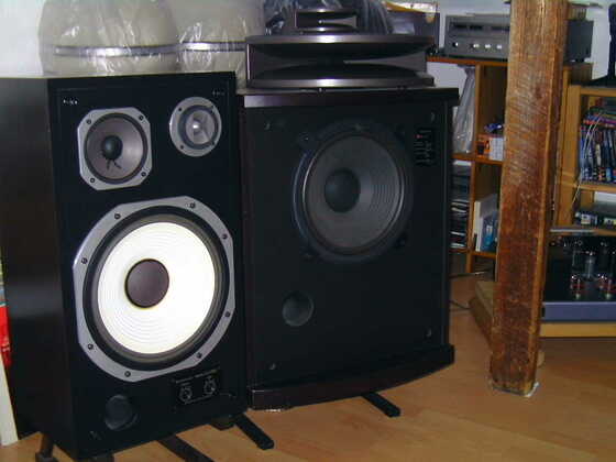 Technics SB E-100 & Kenwood LS-990