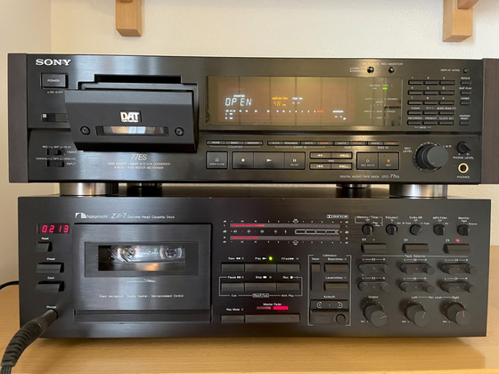 Nakamichi ZX7 & Sony DTC-77ES