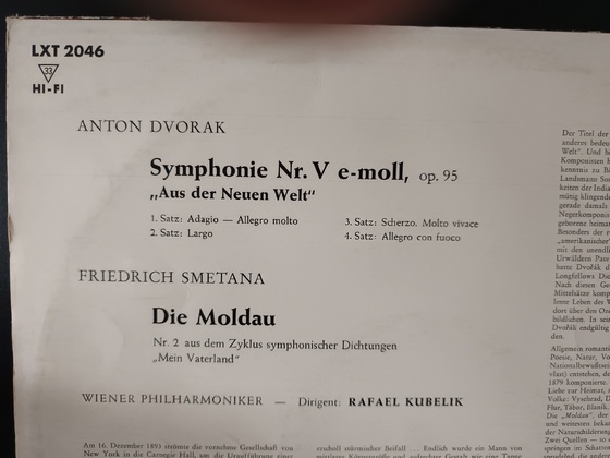 Dvorak, Kubelik 2