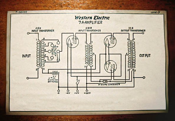 Western Electric "Line Stage" um 1922