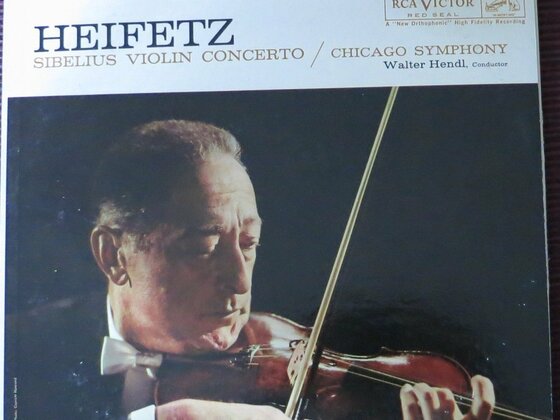 Sibelius Violinenkonzert, Heifetz/Hendl