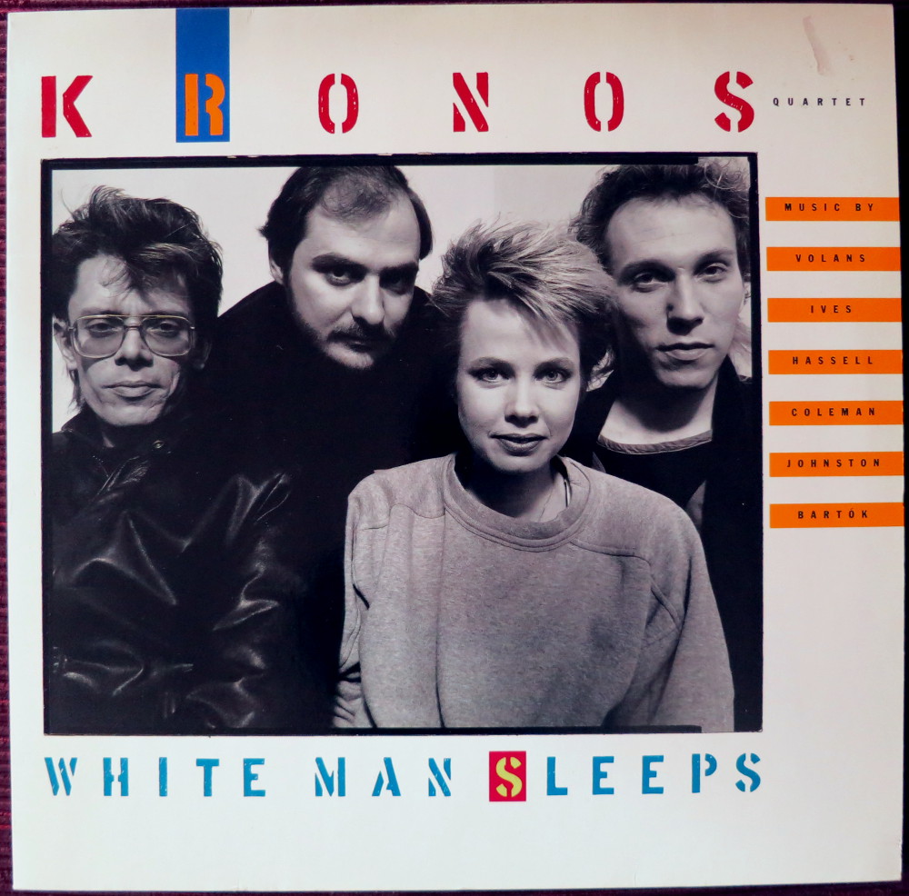 Kronos Quartet: "white man sleeps"