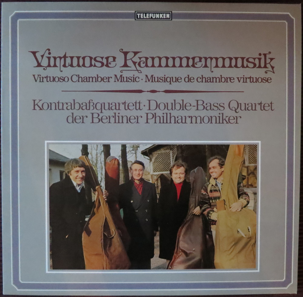 Virtuose Kammermusik - Kontrabaßquartett