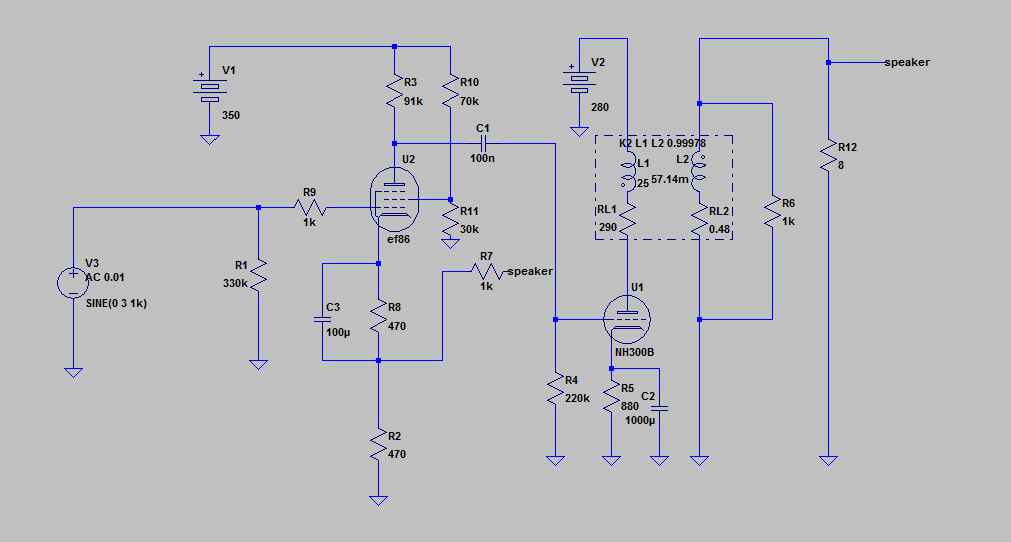 Kann eine EF86 (bzw. EF37A ) eine 300B treiben ? - Phono ...