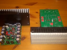 El Clasico, FM300A Module mit Kühlkörper fertig aufgebaut