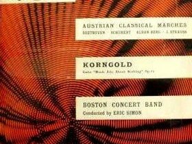 Korngold, Boston Concert Band, Eric Simon