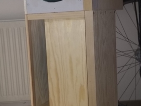 Testaufbau optimierte Schallwandgeometrie