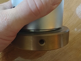 Klimo Motor mit Öffnung
