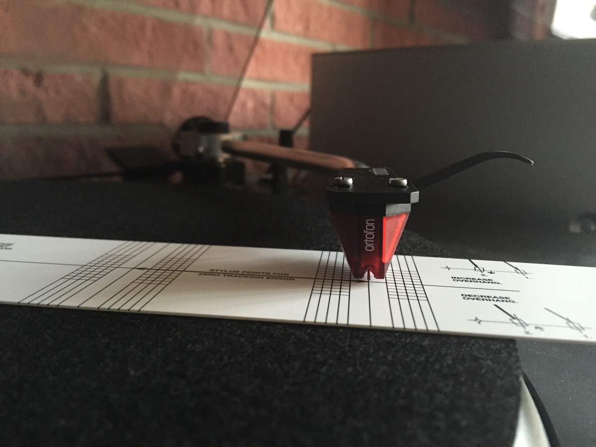 Ablesen der Ortofon Schablone - Newbiefragen zum Tonarm / Tonabnehmer